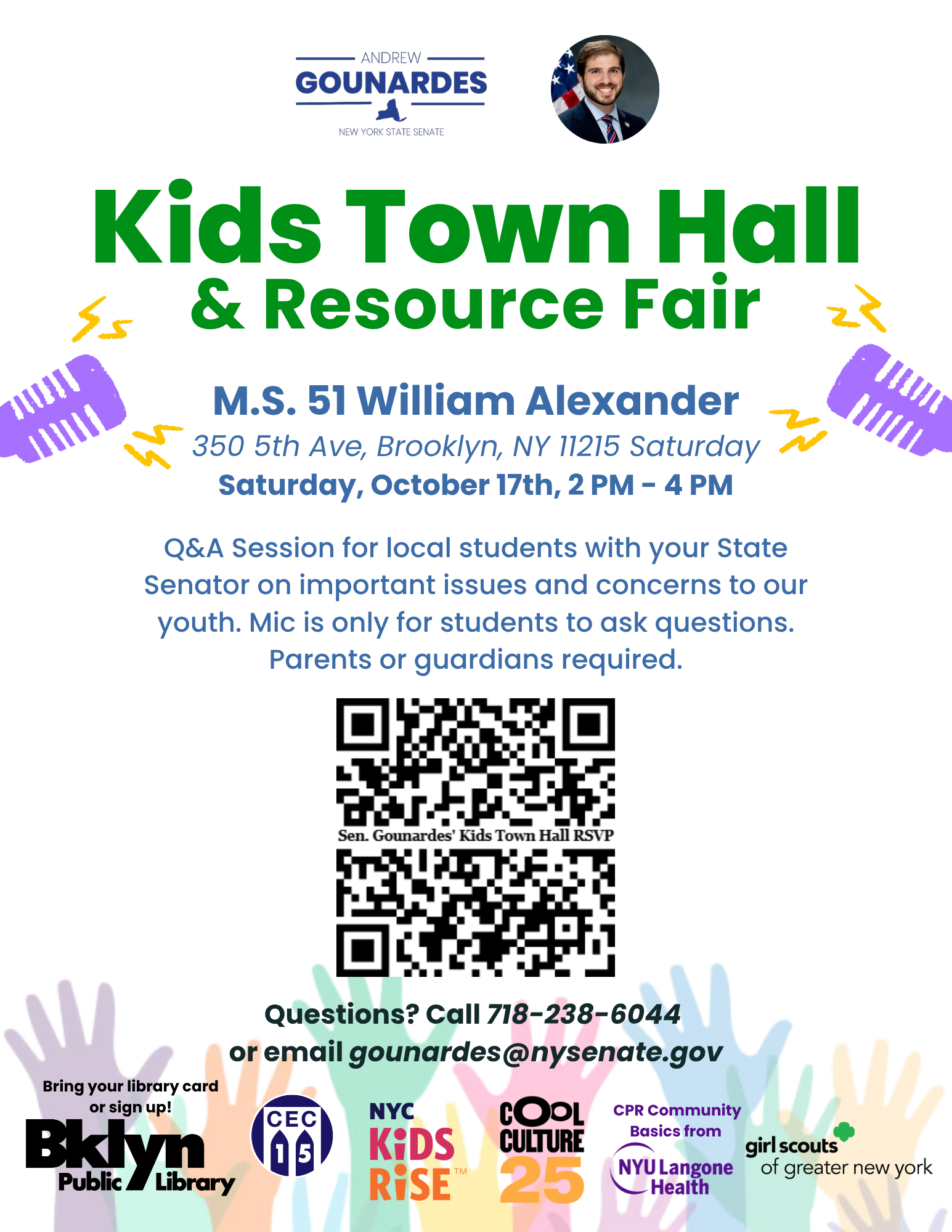 Kids Town Hall &amp; Resource Fair 