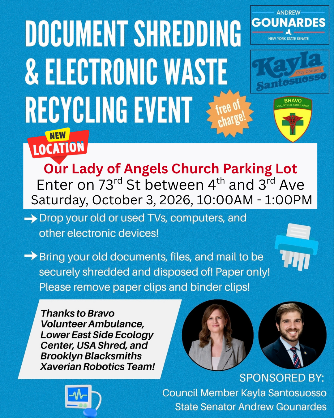 Shredfest - Document Shredding and Electronic Waste recycling Event