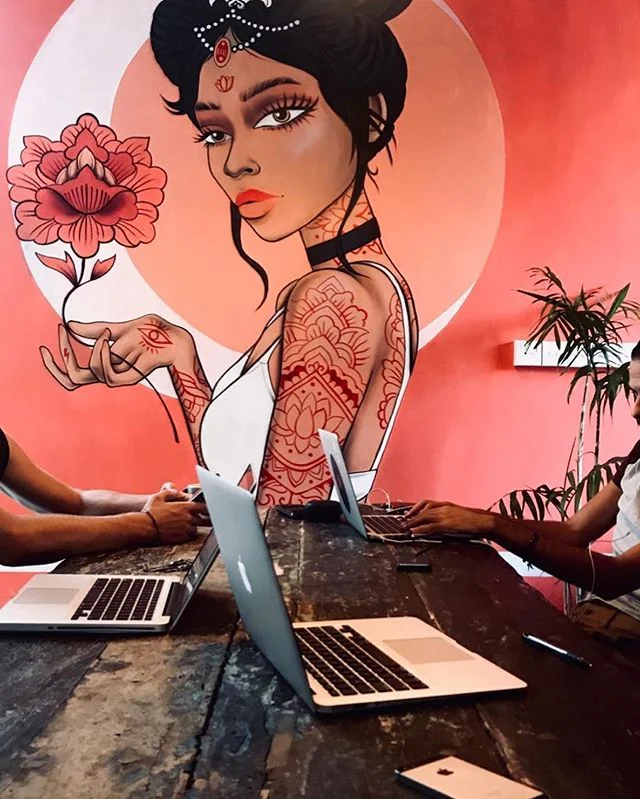 We got a sweet spot to sip coffee, do some work, do some art.. whatever you please!

Our house is your house. #KarmaHouse