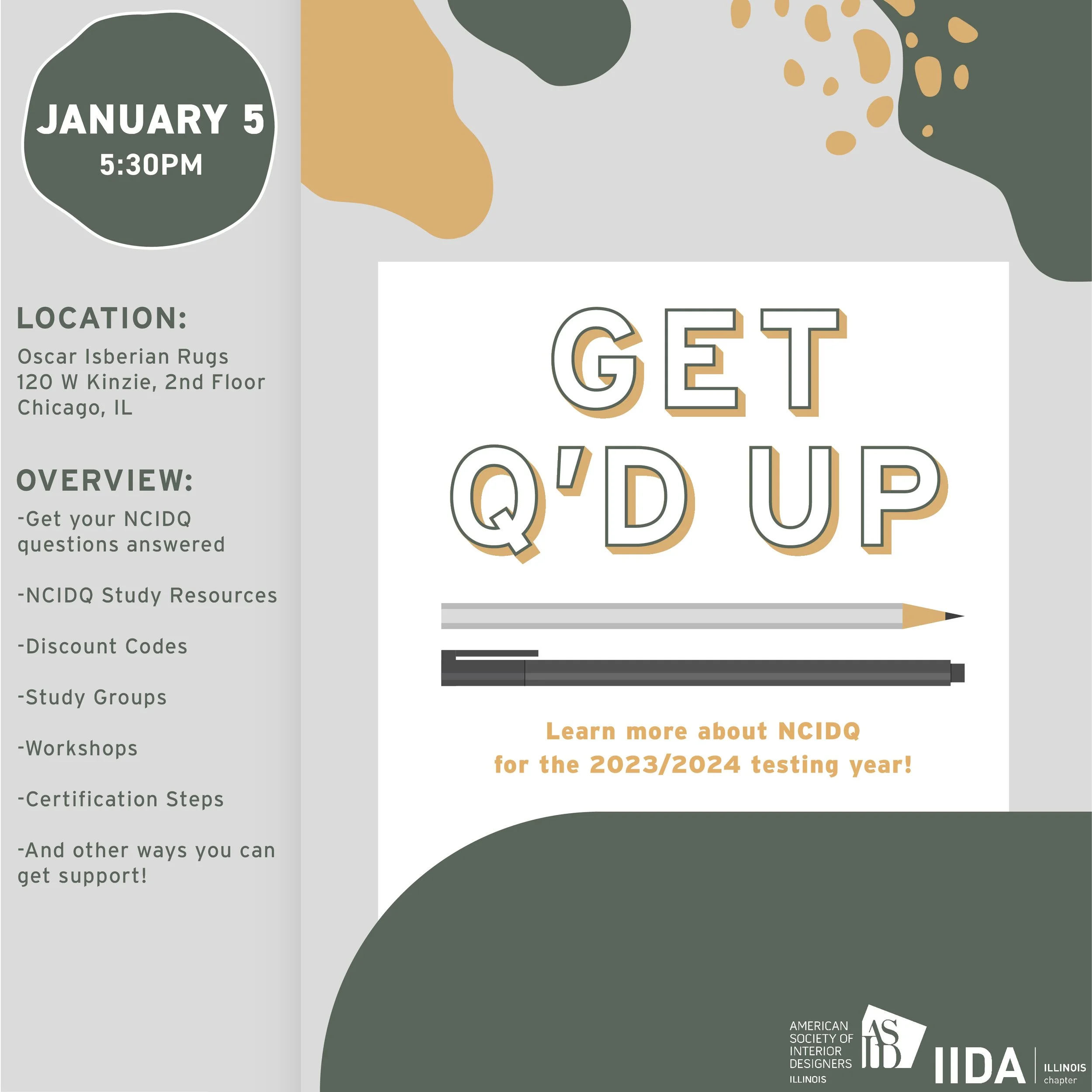 IIDA / ASID Illinois: Get Q'd Up