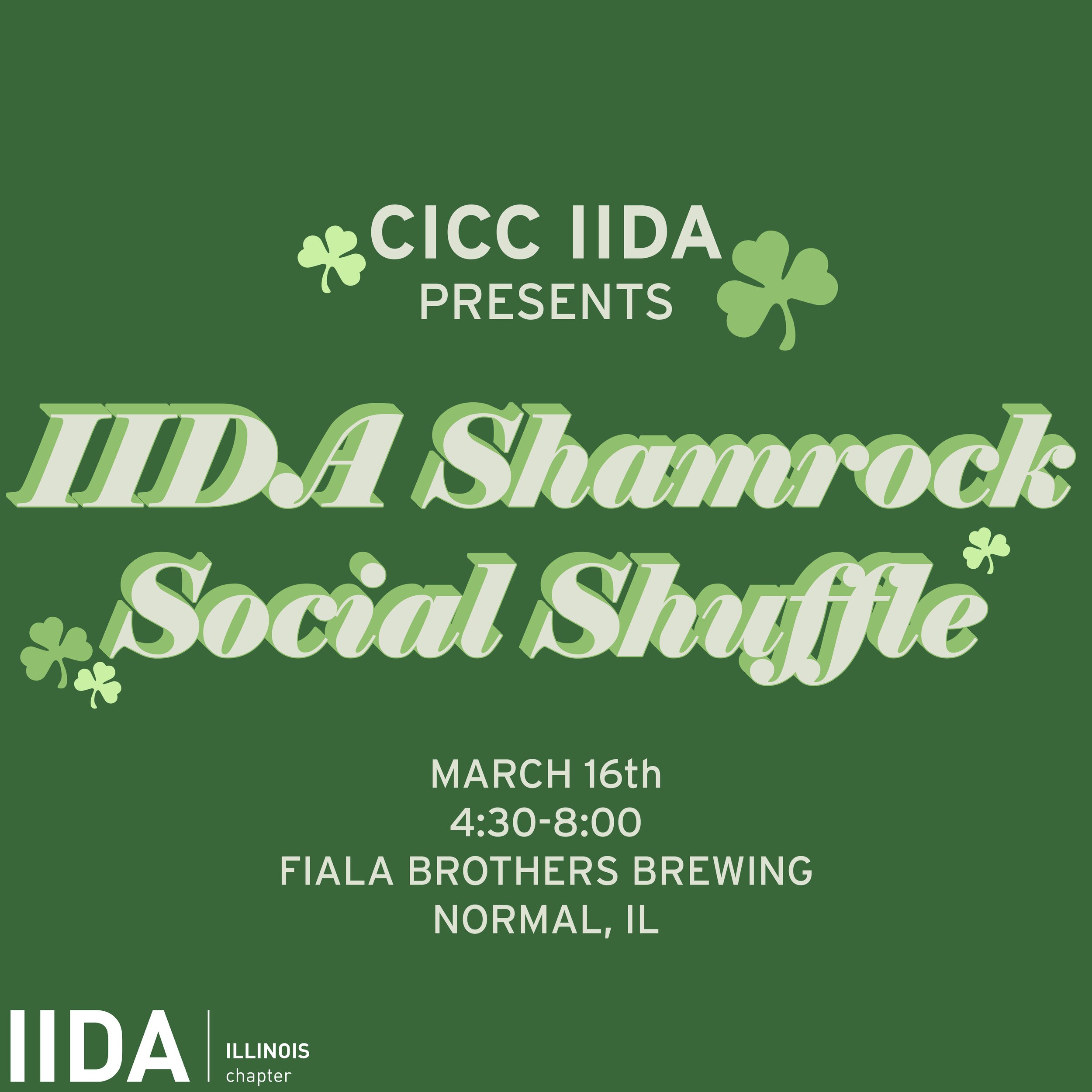 IIDA Shamrock Shuffle Social