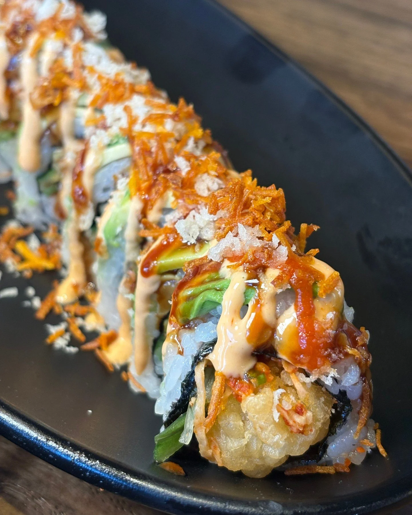 Sliding into your feed to remind you that our Caterpillar Roll is a masterpiece💚