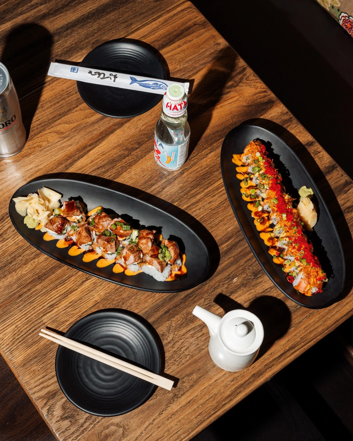 Happy Valentine&rsquo;s Day! 💕 You make me soy happy!
Meet us at IYA for sushi, sips, and all the good vibes!