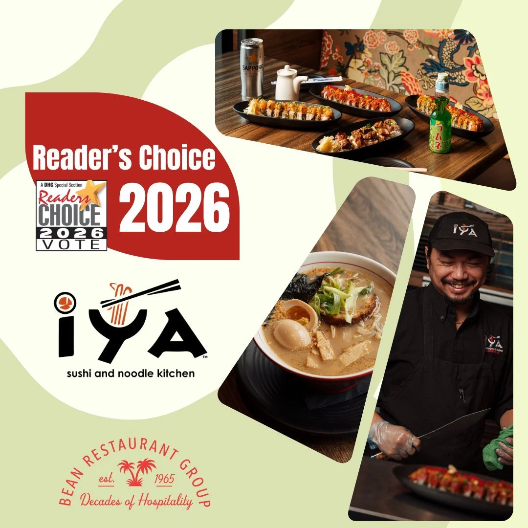 🍣 Final call!
Voting for the Reader's Choice Awards ends TOMORROW at 5 PM. We're honored to be nominated and would be grateful for your support!
Every vote means so much to our team. If you haven't voted yet, be sure to do so before the polls close!