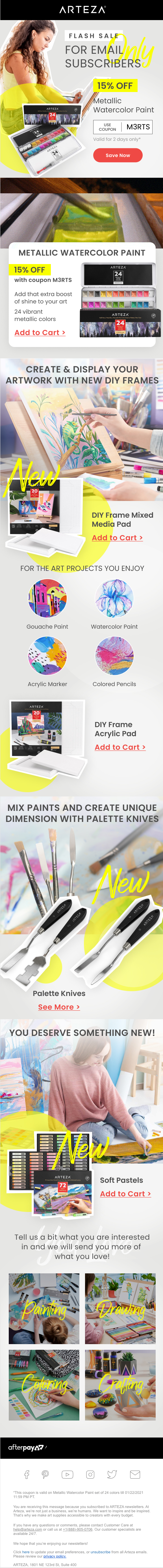 FireShot Capture 017 - Arteza® Art Supplies_ Shiny Surprise Inside 💖 - Milled - milled.com.png