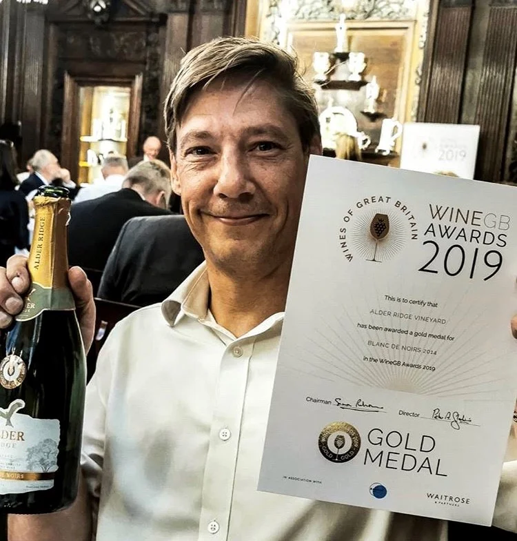 Our 2014 Blanc de Noirs wins Trophy and title of Best in its Class!