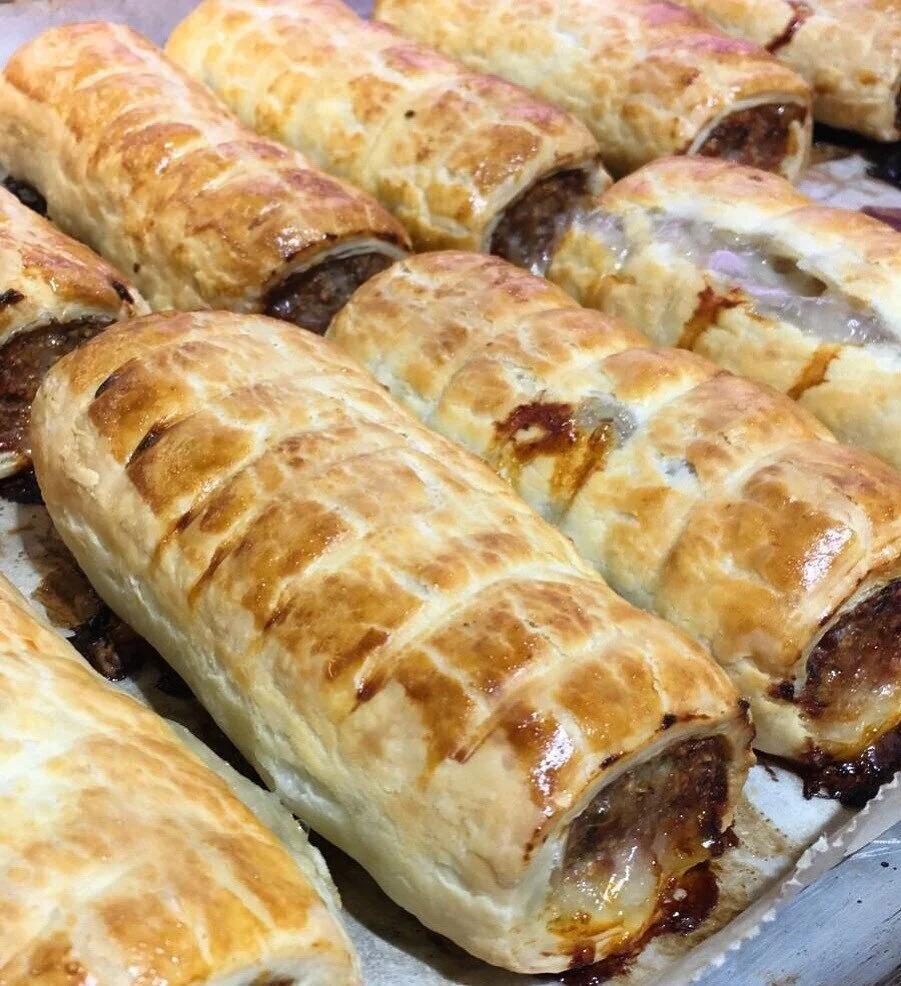 Cobbs Sausage Rolls - 3 for £7Homemade by our chefs here at Cobbs.  or £2.99 each.