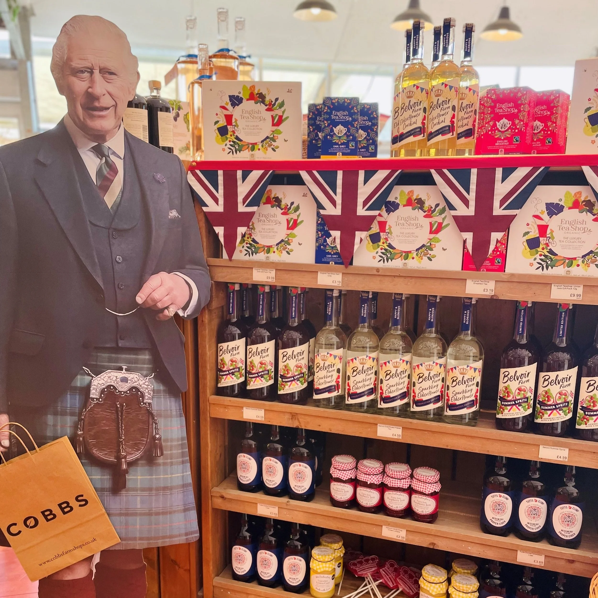 Food Fit for a King (&amp; Queen Consort) from Cobbs Farm Shop