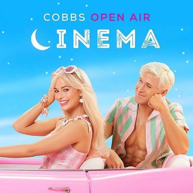 Experience a magical evening under the stars at Cobbs Hungerford with Barbie: The Movie.🎀

Picture yourself on a cosy deck chair, wrapped in a blanket, popcorn in hand, as the sun sets and Barbieland comes to life on the big screen.🍿  Join us this 