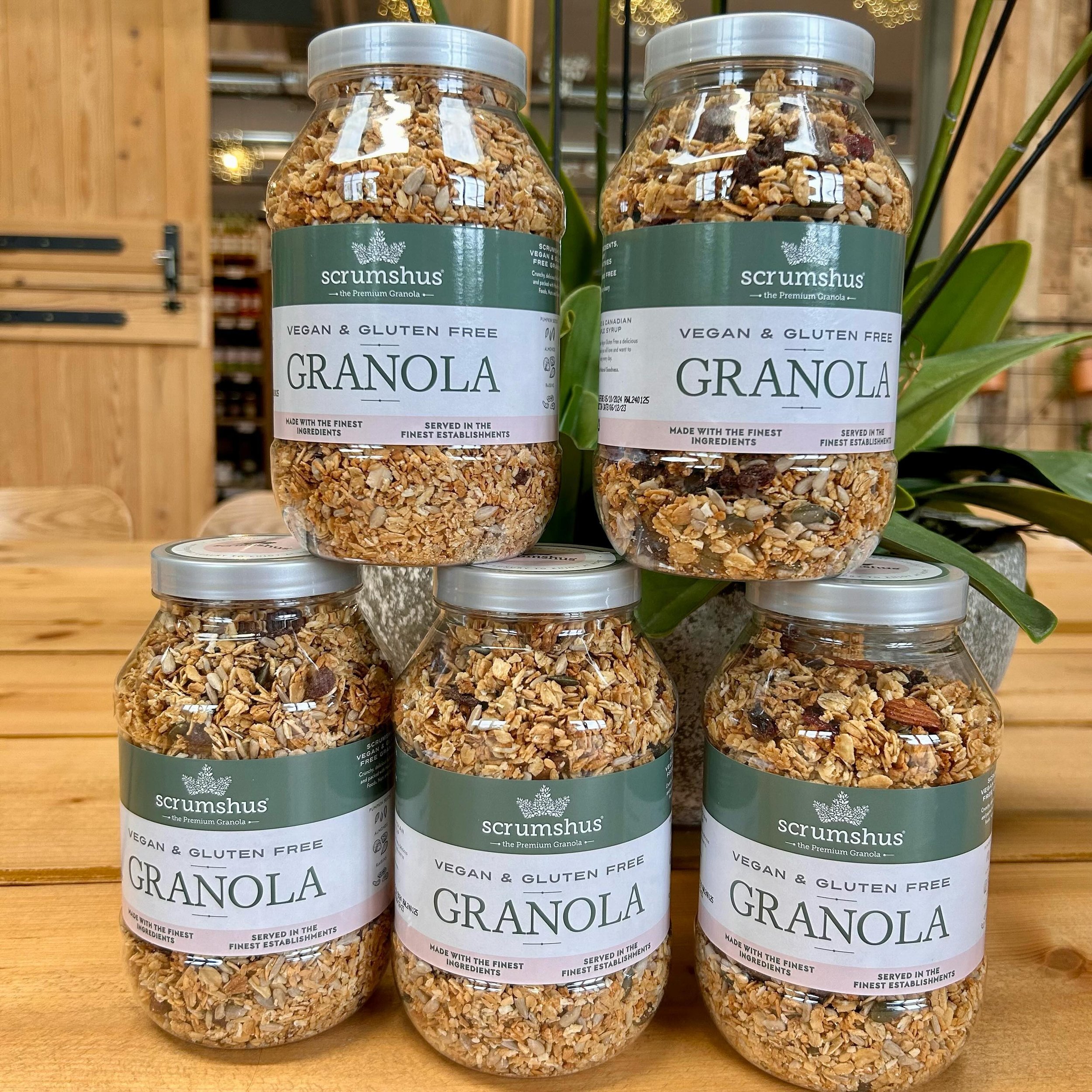 Spotlight Sunday - @scrumshus.granola 🔦🌟

Fay Miller (Founder of Scrumshus Granola), started donating her home-baked granola at charity gift fairs, and it became very popular! As demand grew, Fay began selling it to friends and family, and it soon 
