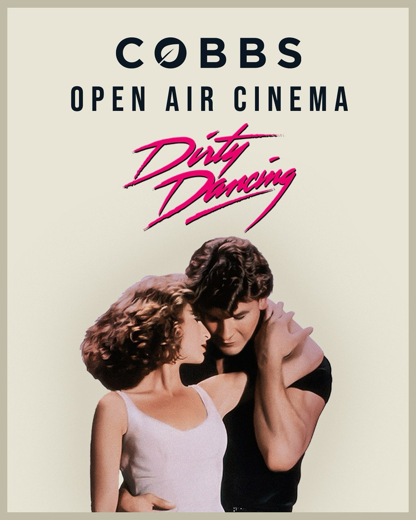 Picture this: the sun setting, a hot dog in one hand, a drink in the other, surrounded by friends &mdash; and an iconic film lighting up the night sky. ✨🍿

Dirty Dancing will be showing on the big screen NEXT MONTH!💃🕺

📍Saturday 19th July &ndash;