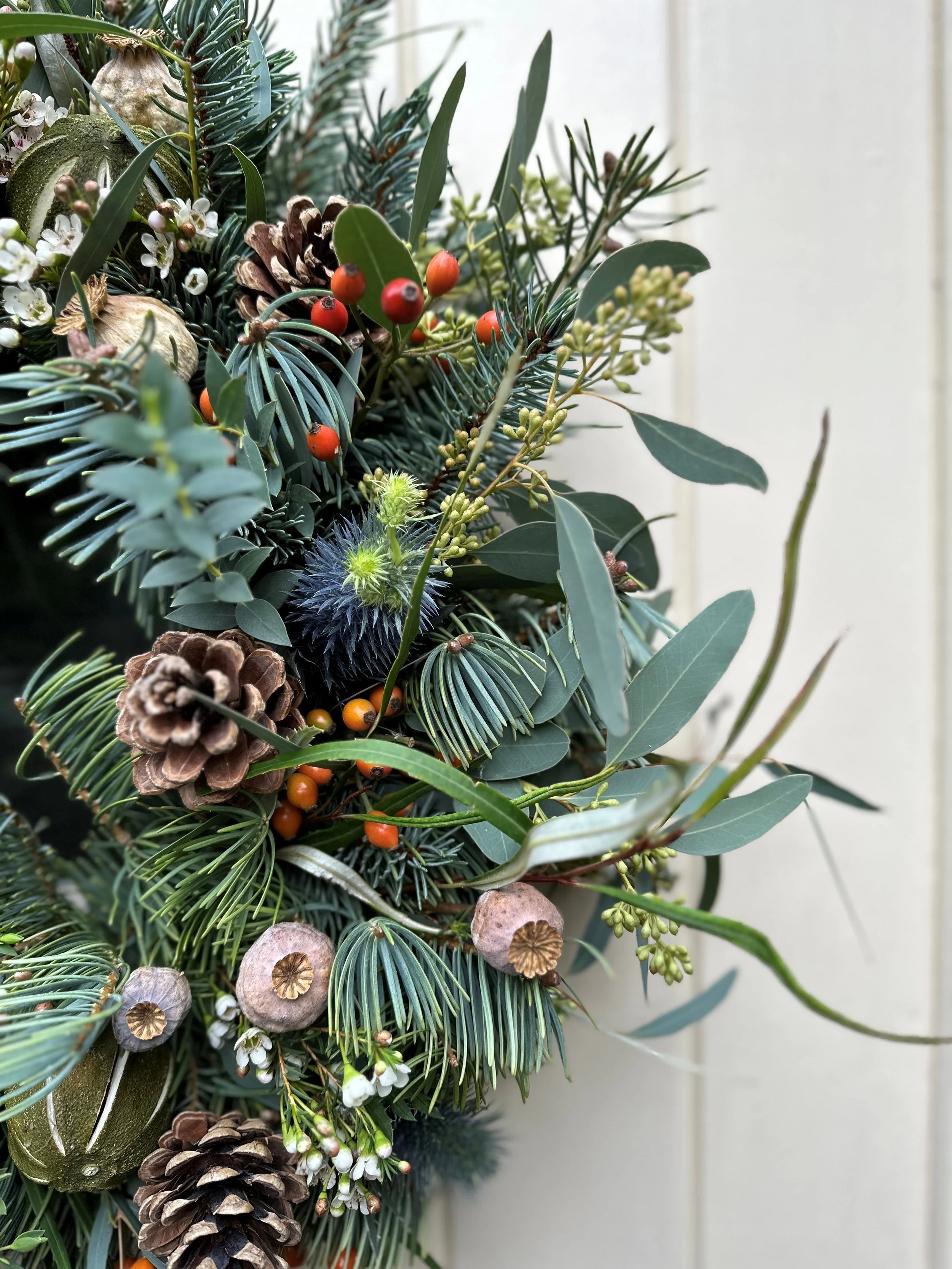 The 'Juliet' Wreath Making Workshop & Festive Afternoon Tea