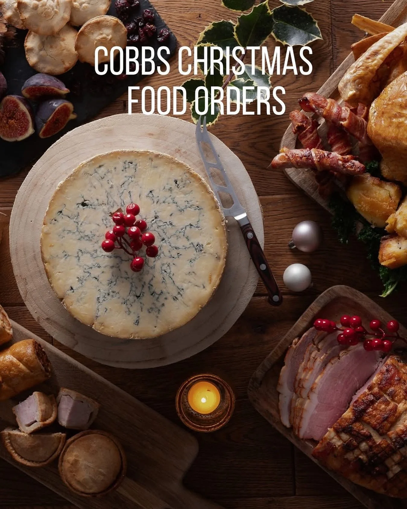 Cobbs Christmas Food Orders: Now Open!🎄

Christmas at Cobbs Farm Shop is always one of our favourite times of the year; a season filled with festive flavours, homemade treats, and plenty of joy. This year, we&rsquo;re making it easier than ever to p