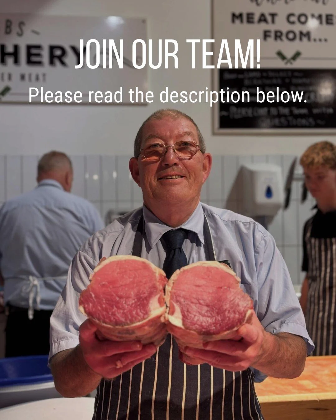Join our team at Cobbs Winchester!🍗

🍗Butchery Serving Assistant- 24 hours per week- Weekend work essential. No experience necessary- all training provided.

Contact - stuart.bone@cobbsfarmshops.co.uk

#CobbsFarmShops #BestOfLocalAndBeyond #EatGood