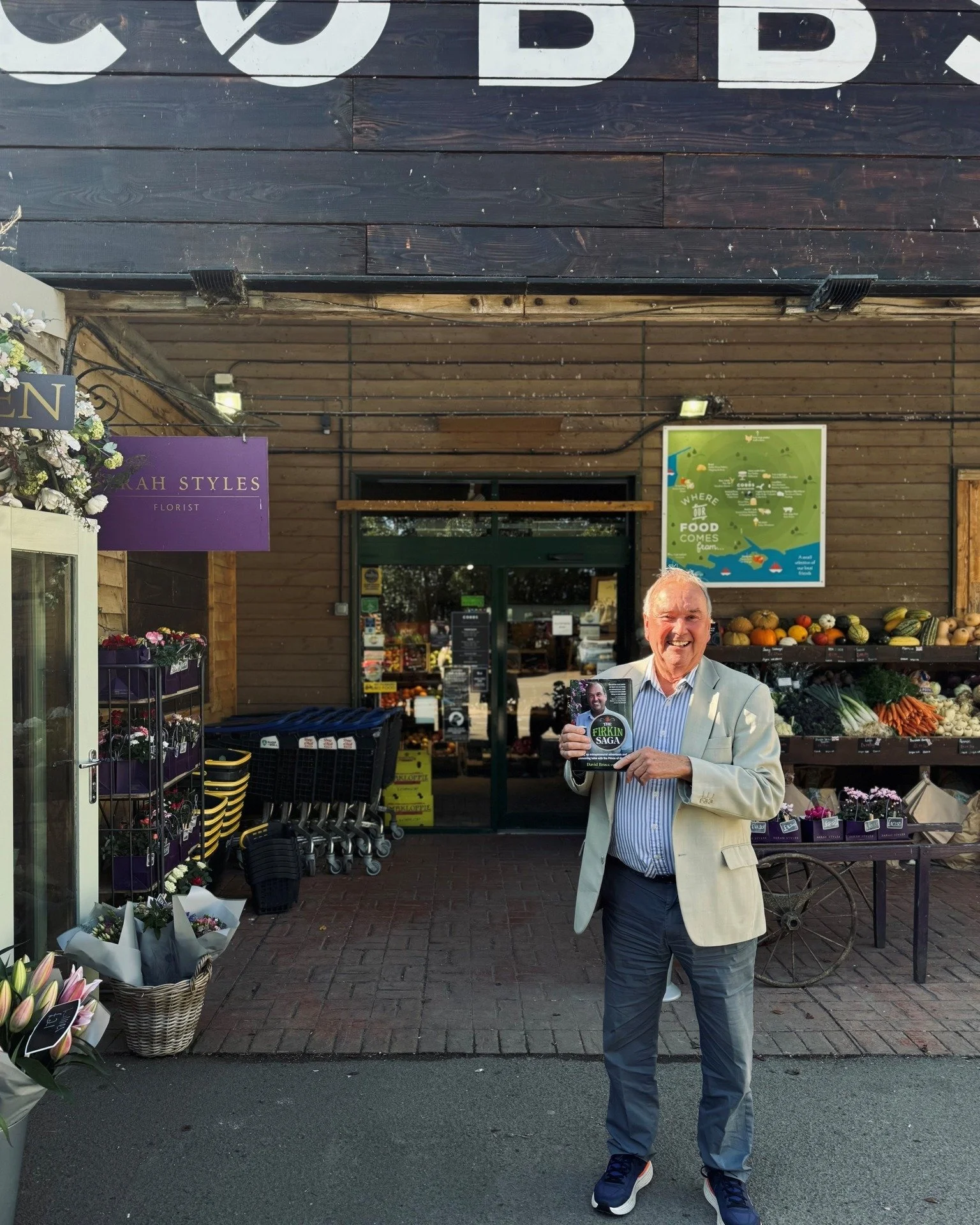 Did you know?🤔 Cobbs&rsquo; Founder and Chairman - the brilliant (and ever-charming!) David Bruce OBE  has just released his autobiography, The Firkin Saga!

If you&rsquo;ve ever had a chat with David, you&rsquo;ll know he&rsquo;s full of incredible