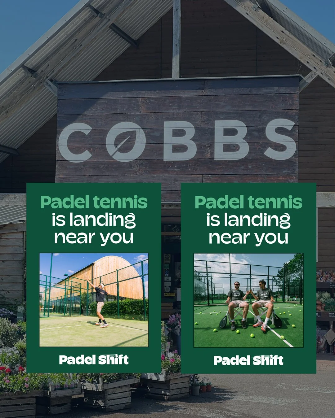 Love Padel? Don&rsquo;t scroll past this!🤩

This Friday, 5th December, @padelshift will be at Cobbs, Hungerford, right outside the farm shop. They&rsquo;ll be sharing exciting plans for a new Padel Tennis application being developed here at Cobbs Hu