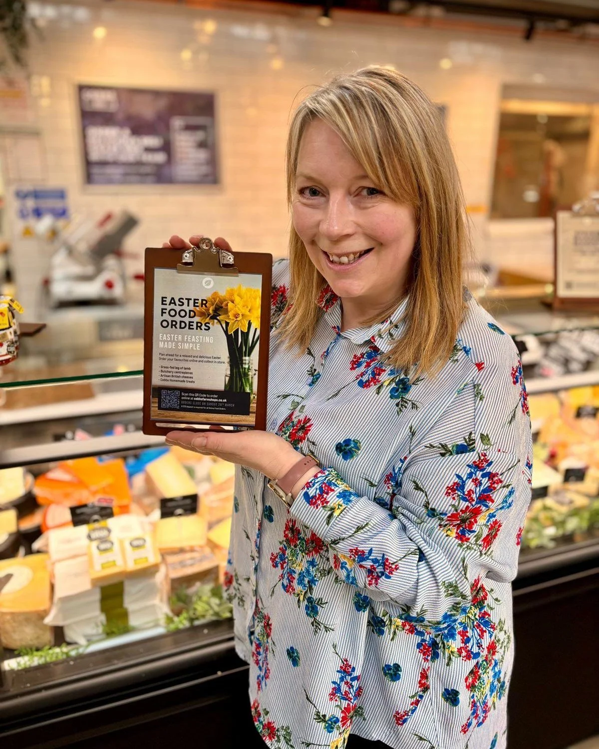 Final call to place your Easter Food orders online!🖥️🥕🥩

Discover a delicious selection of premium meats, artisan cheeses, and Cobbs homemade favourites, everything you need for a truly special Easter weekend!🐣🐰

Plan ahead and order your favour