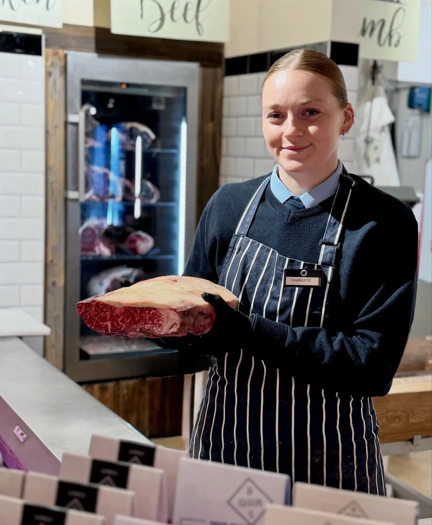 Exceptional Wagyu beef from @kingsplay_wagyu Farm 🥩✨

Reared by the Tyler family in North Wiltshire, this award-winning Wagyu is known for its incredible flavour, texture, and marbling. 😍

Available for a limited time only on our Englefield and Hun