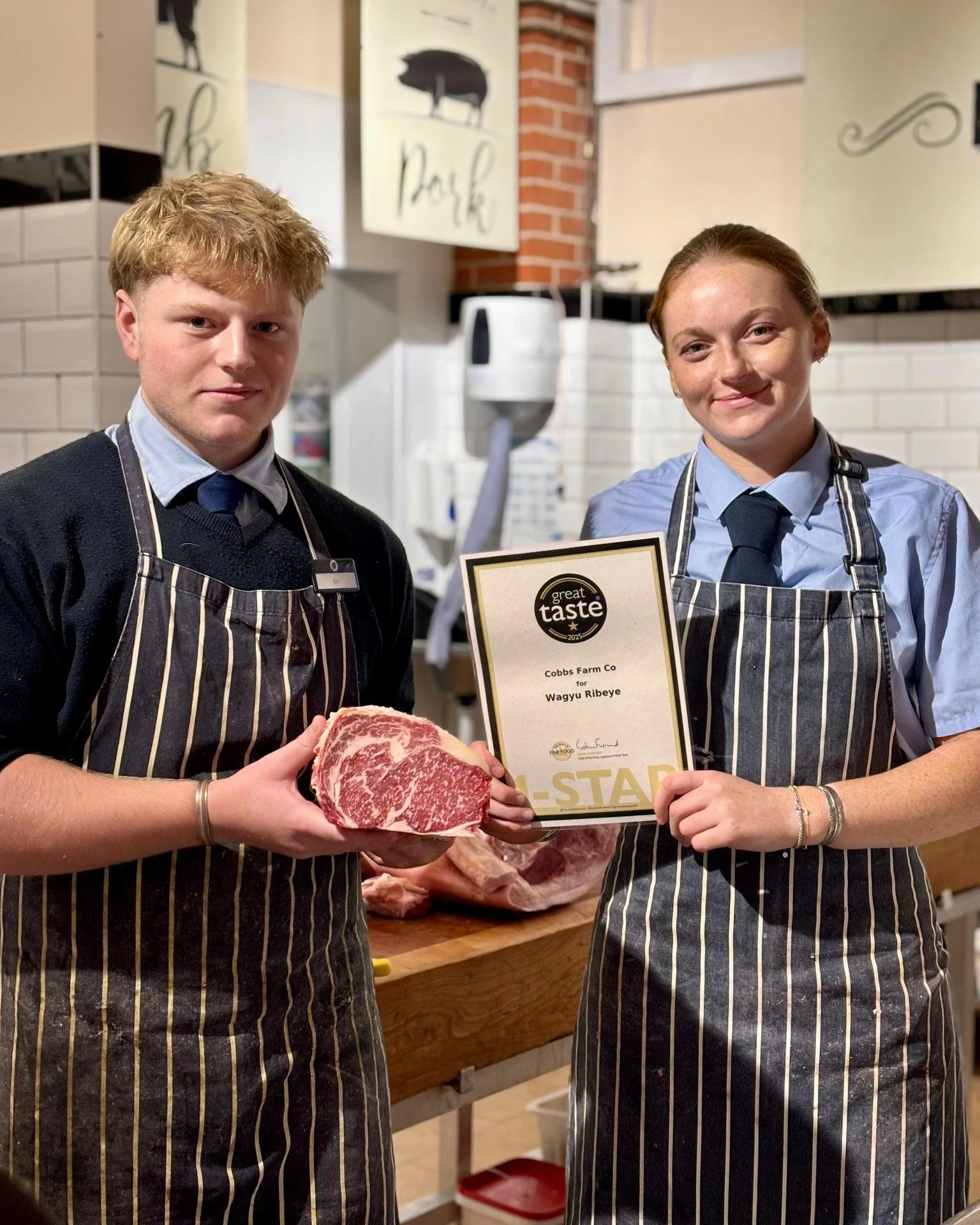 Treat yourself this Bank Holiday treat with our delicious @kingsplay_wagyu Beef from our Butcher Counters! 🥩✨

Rich flavour, incredible quality, Great Taste Award-winning, and ready for your grill!

Available at Cobbs Englefield and Hungerford🥩

#C