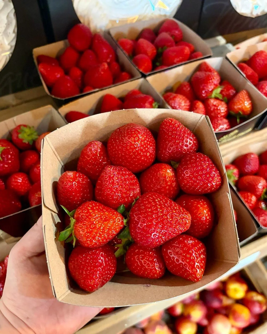 The Berry Best of the season!🍓

Come and enjoy the first British Strawberries of the season! Sweet, juicy, and full of flavour, perfect on their own or for a dessert!

💡Serving suggestion: Enjoy with @thegloriousmessofficial Meringues and some fres