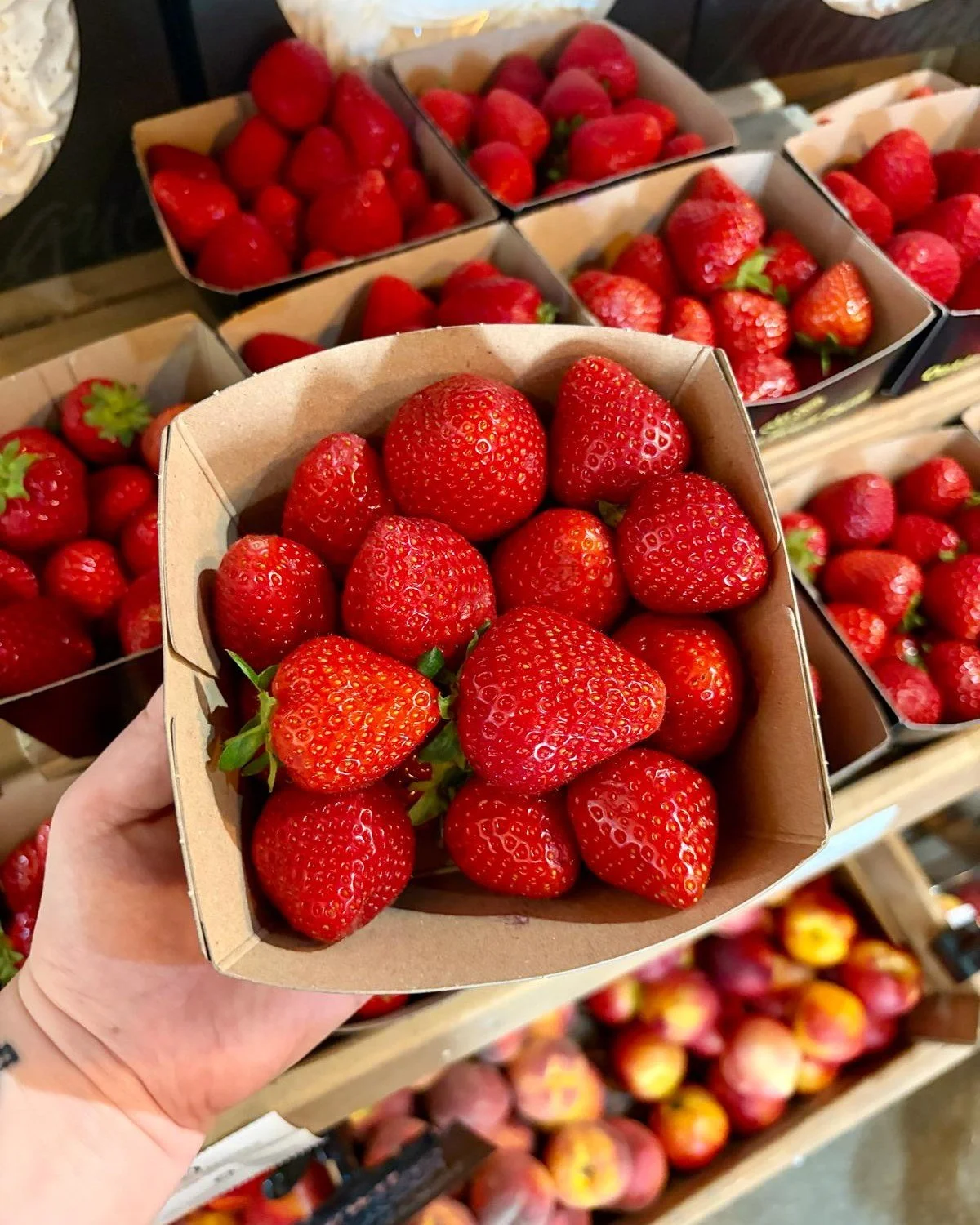 The Berry Best!🍓

Come and enjoy the first British Strawberries of the season! Sweet, juicy, and full of flavour, perfect on their own or for a dessert!

💡Serving suggestion: Enjoy with @thegloriousmessofficial Meringues and some fresh cream for a 