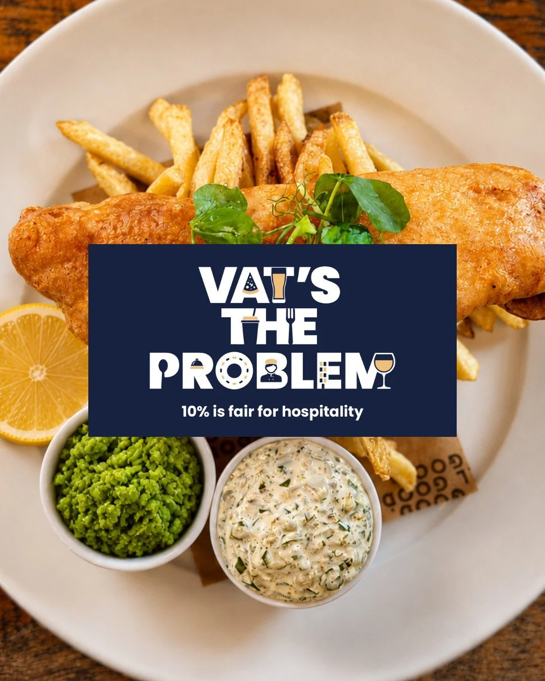 We're proud to support Tom Kerridge's VATs The Problem campaign💪🏻⭐

Over the last few years, hospitality businesses have faced huge increases in energy, food, wages, and operating costs. Despite this, we've continued to invest in our people, suppor