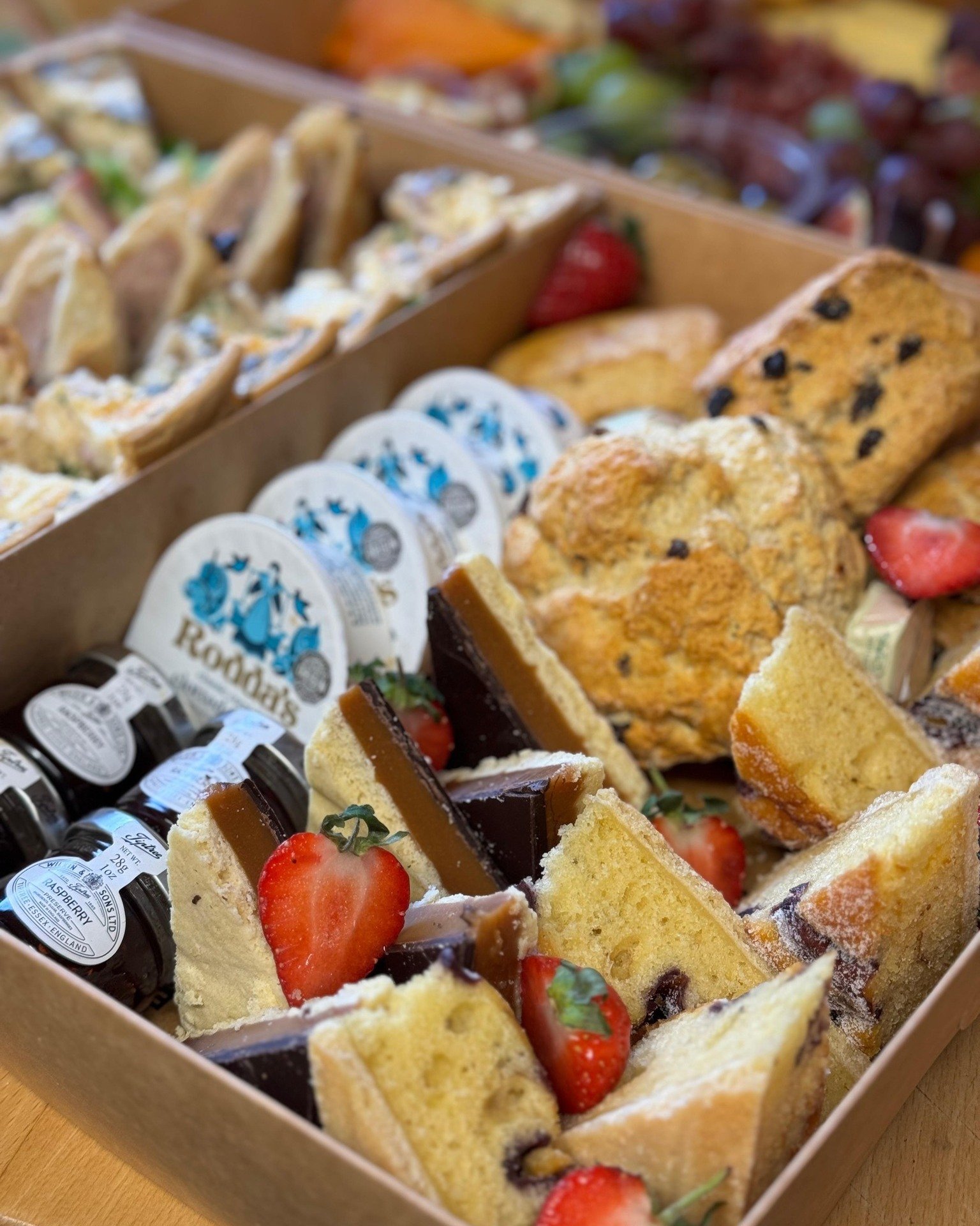 Summer Sharing Starts Here! 🥪☀️

Looking for the perfect spread for your next gathering? Our delicious Deli Graze Boxes, sandwich platters, cheese boards, and afternoon tea boxes are freshly prepared and ideal for every occasion &ndash; from family 