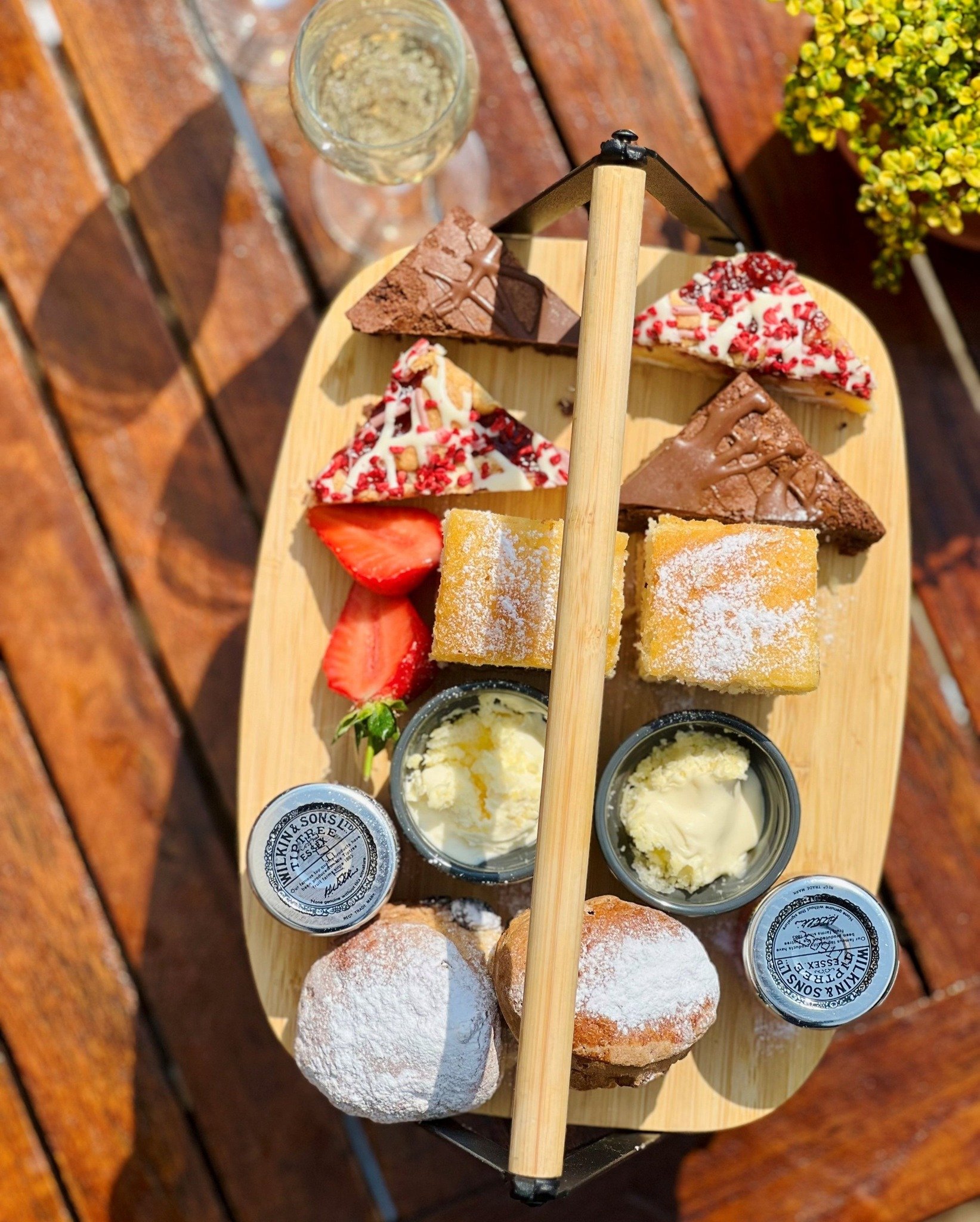 Fancy an Afternoon Tea?! 🍓🥂

Gather your friends and family and join us at Cobbs Farm Shop for a delicious Afternoon Tea experience!

Savour a selection of delicate finger sandwiches, Cobbs&rsquo; homemade sausage rolls and quiche, followed by fres