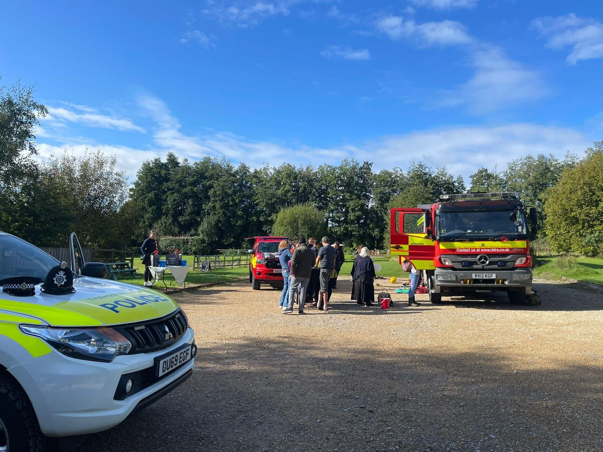 🚓🚒 Just 2 weeks to go! 🚨

Join us at Cobbs Hungerford on Saturday 12th September for a fun-filled day with some very special visitors! 👮&zwj;♀️👨&zwj;🚒

Get up close to a police car and van, a fire responder car, and a fire truck; there&rsquo;ll