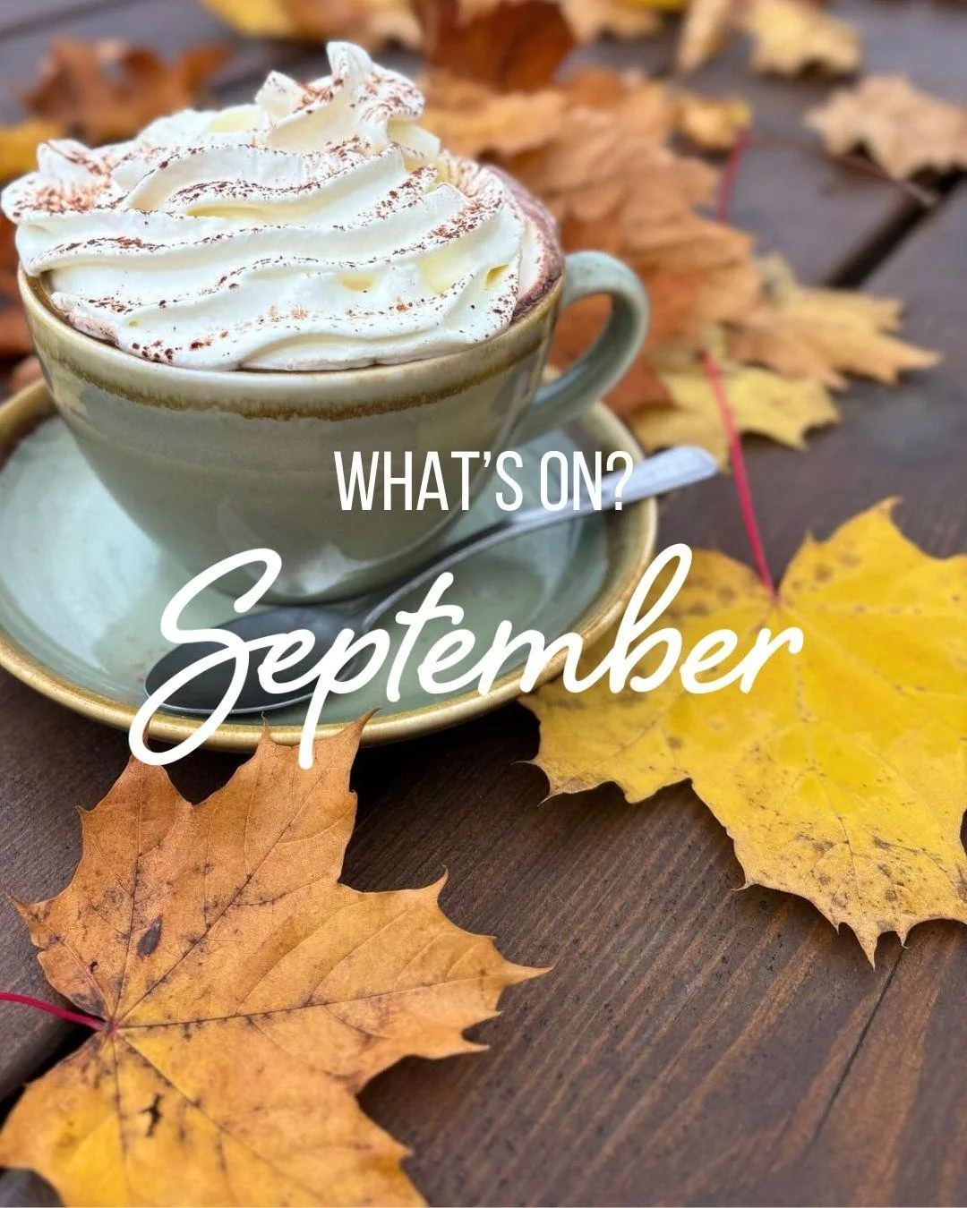What's on - September☀️🍂

Englefield:
☀️Autumn Cafe Menu - 21st September
🍂Macmillan Coffee Morning - 25th September
☀️Johnson's Fishmongers - Every Wednesday
🍂Seasonal Fruit &amp; Veg
☀️Gelato Of The Month - Biscoff

Hungerford:
☀️Charity Emergen