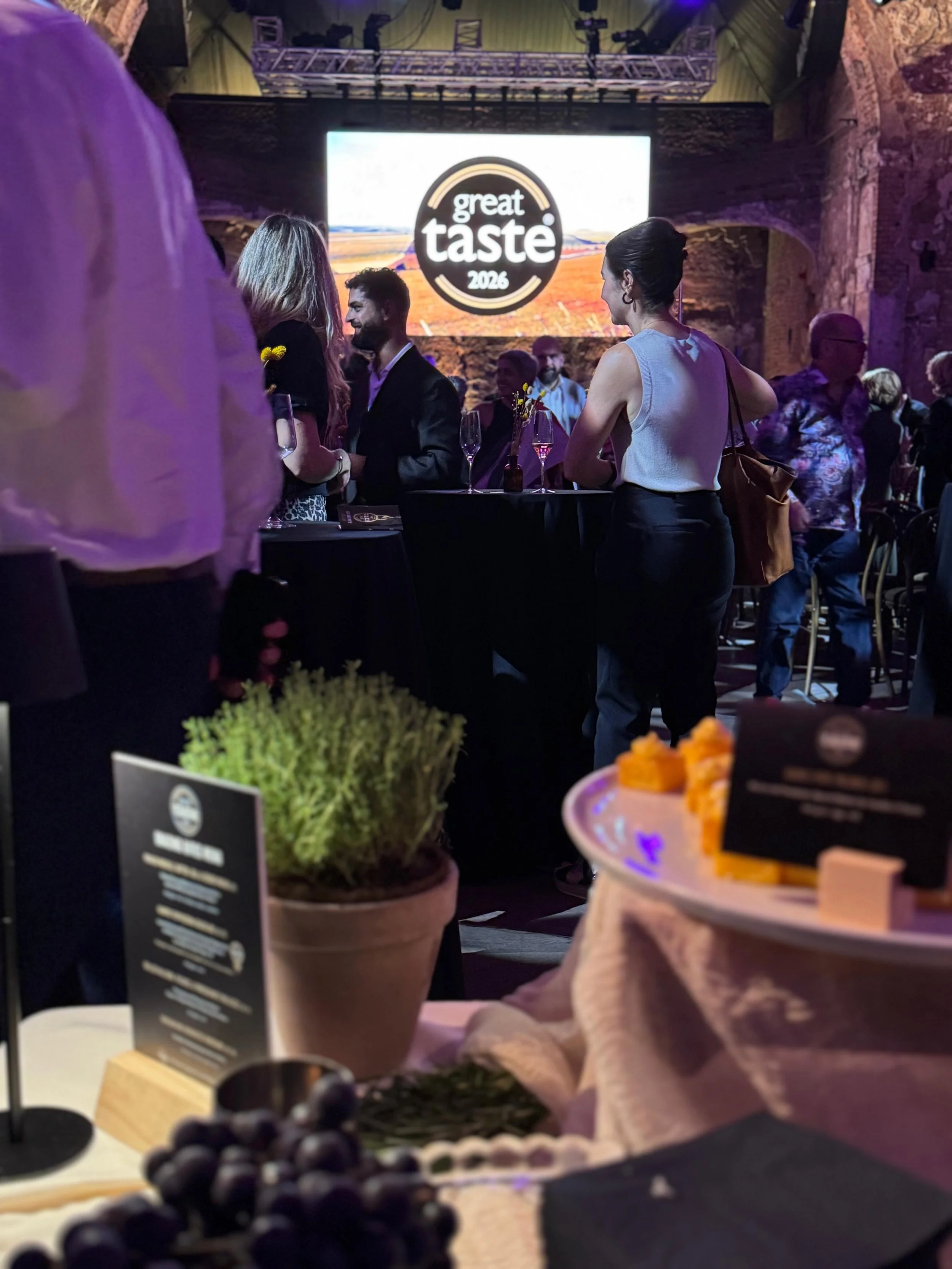 ✨Last night, we had the honour of attending the Great Taste Golden Fork Awards, where we sample some incredible food and drink from three-star producers and category winners.🏆

It was a wonderful evening celebrating the very best in food and drink, 