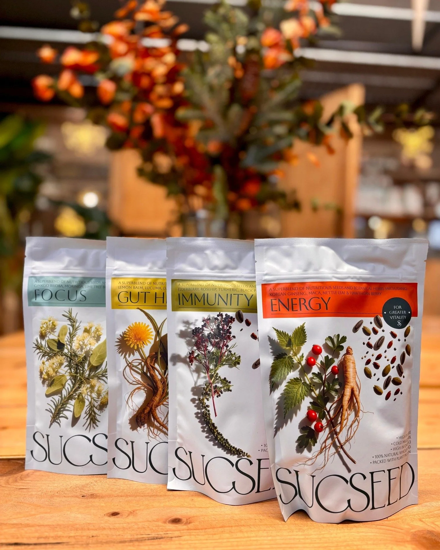 🚨New Product - @sucseed.life 🌱

A little sprinkle of wholefood goodness✨

Discover delicious blends of nutritious seeds and botanical herbs. Sprinkle over your yoghurt, porridge, salads, or soups. Perfect for sweet and savoury dishes, from breakfas