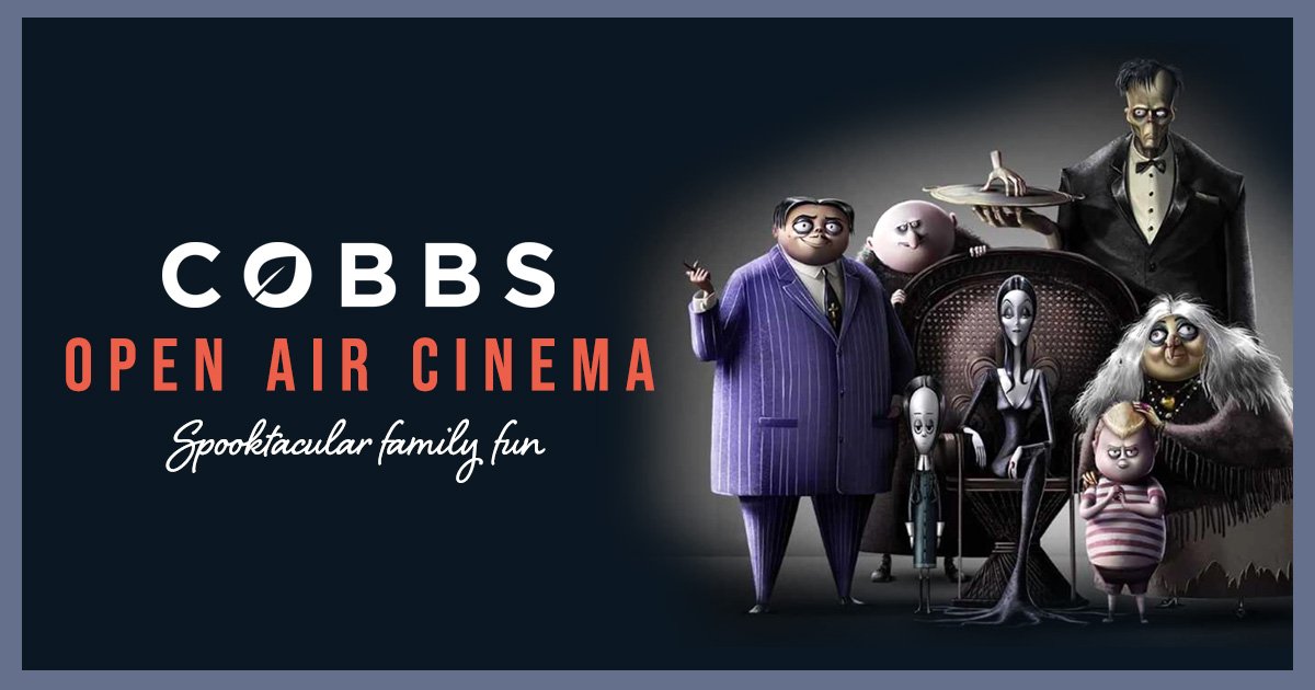 Halloween Open Air Cinema The Addams Family — Cobbs Farm Shop