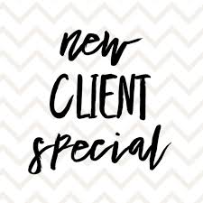 Special Offers for Packages and New Clients