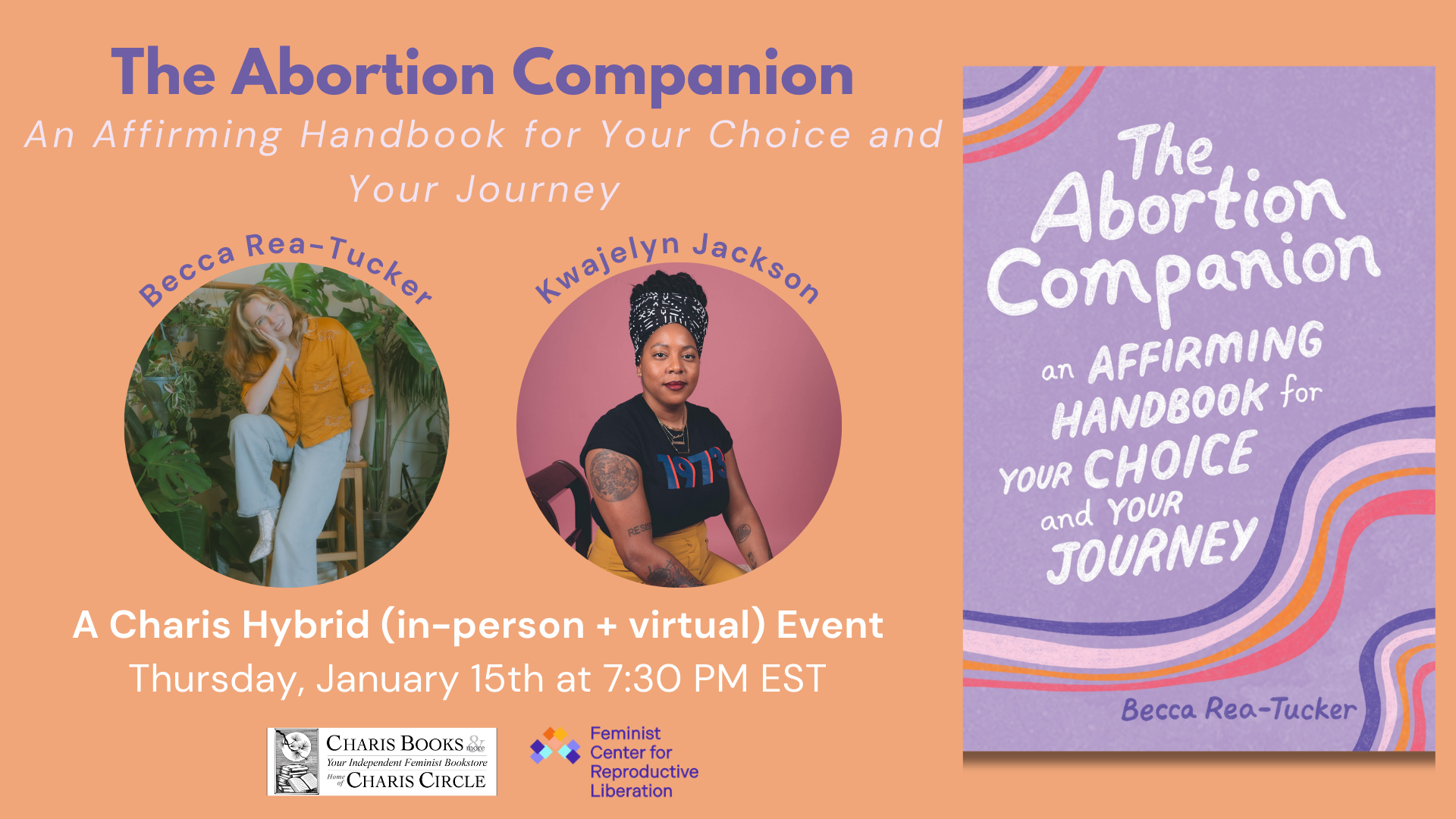 Atlanta: Becca Rea-Tucker in conversation with Kwajelyn Jackson at Charis Books &amp; More