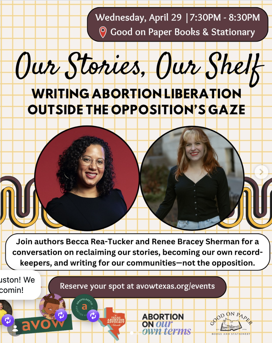 Our Stories, Our Shelf: Writing Abortion Liberation Outside the Opposition's Gaze
