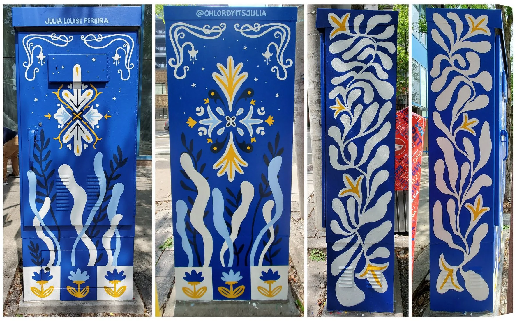 Bell Box Mural for StreetARToronto
