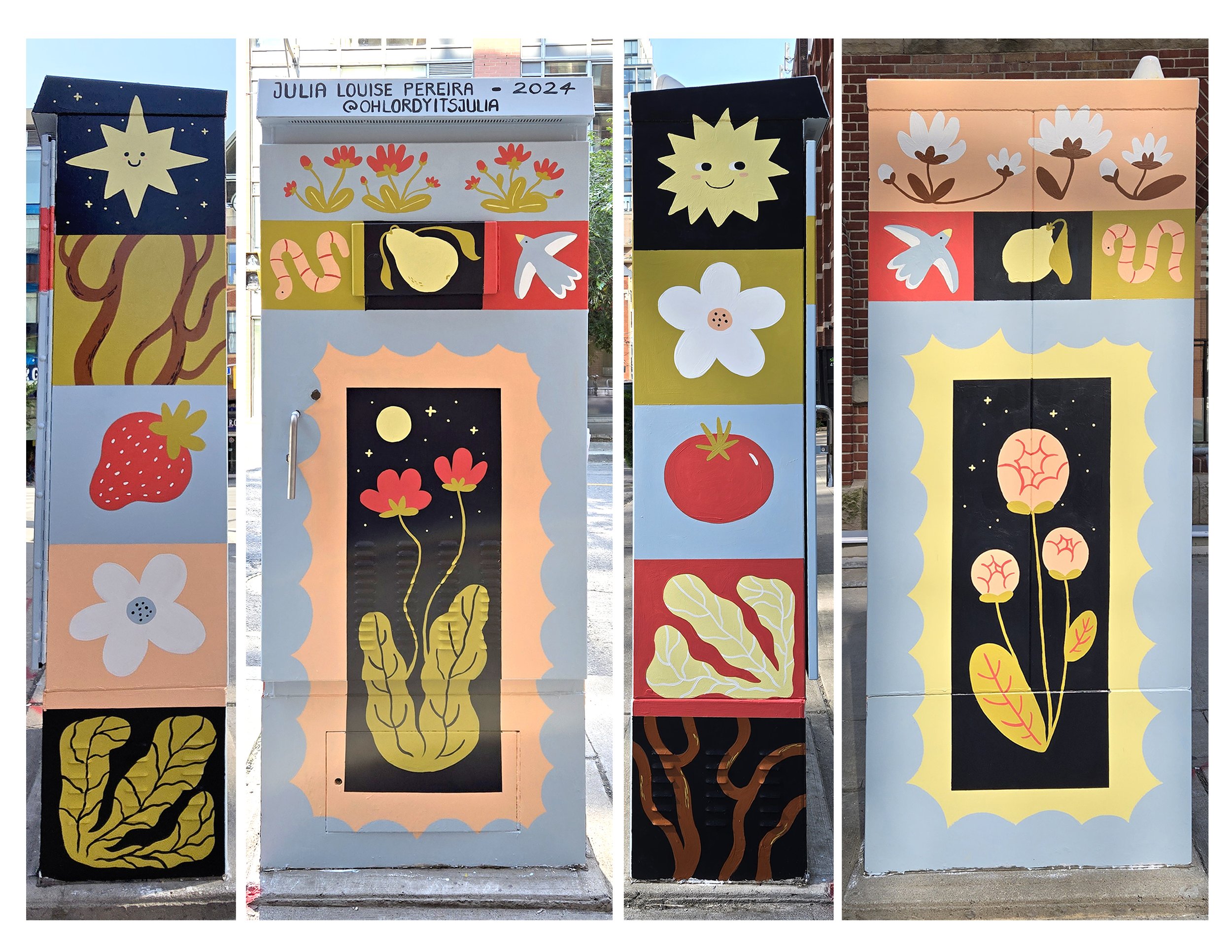 Bell Box Mural for StreetARToronto