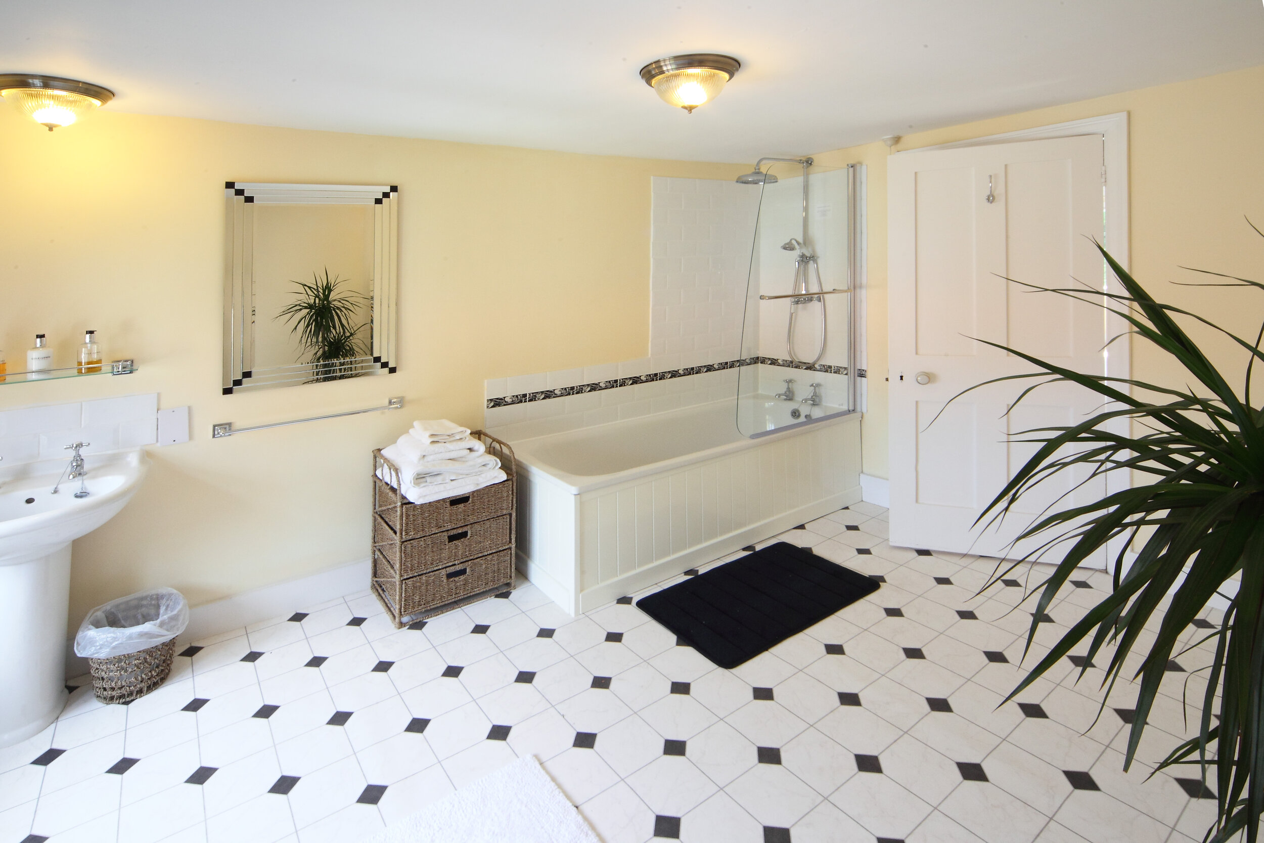 A large Private Bathroom-Bawdsey Hall-Suffolk-UK