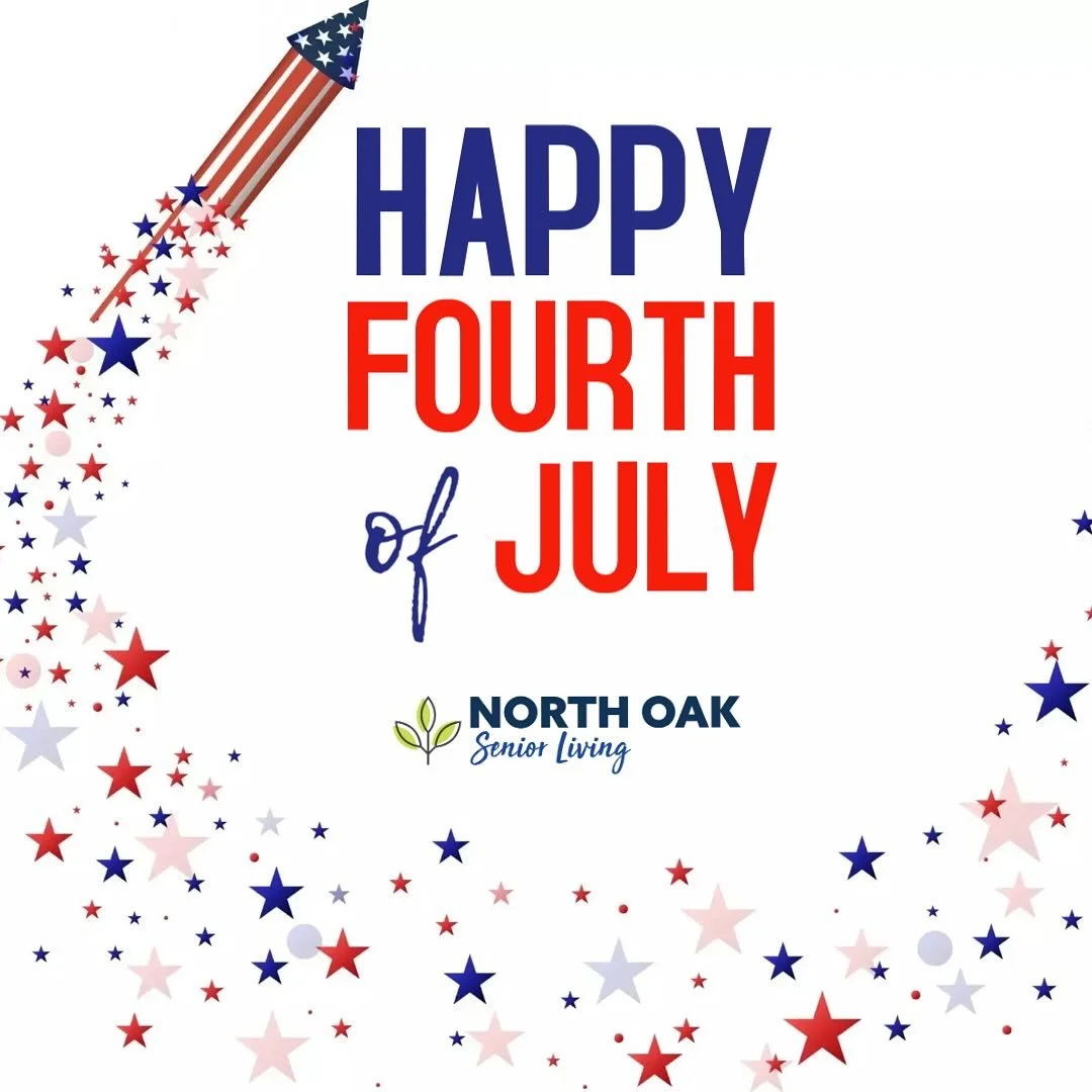 Celebrating freedom, fireworks, and fun! ❤️🤍💙 #Happy4thOfJuly 
.
.
.
#AssistedLiving #SeniorLiving #MemoryCare