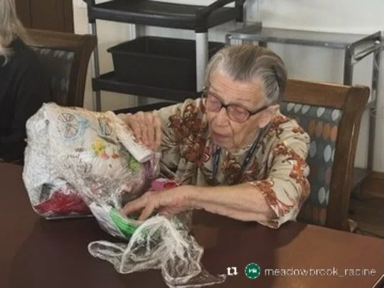Repost from @meadowbrook_racine
&bull;
Layers of wrap, loads of fun! 🎉 Our residents had a blast unwrapping surprises and making memories together.
.
.
.
#AssistedLiving #SeniorLiving