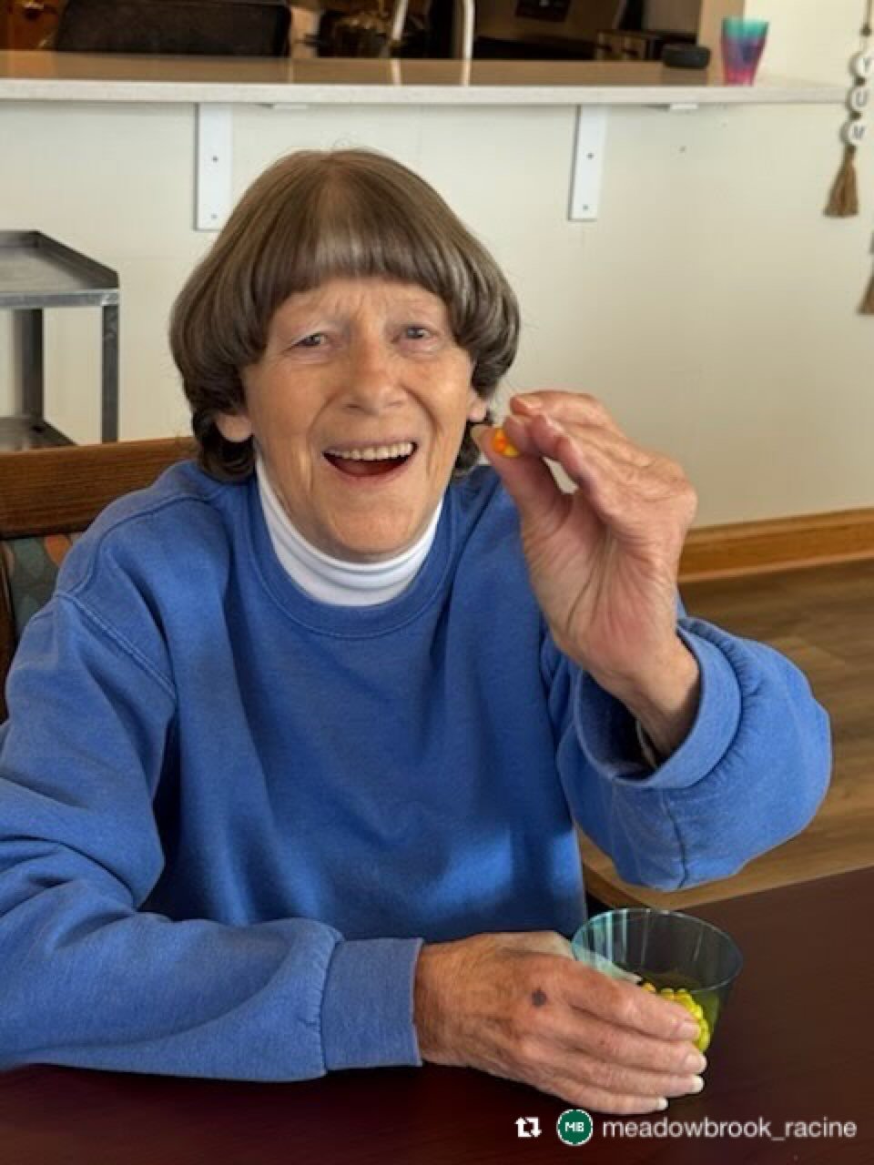 Repost from @meadowbrook_racine
&bull;
Sorting, smiling, and a little friendly competition! Our residents put their skills to the test with a colorful Skittles sorting activity - and in a sweet twist 🧡orange 🧡 came out on top!
.
.
.
#AssistedLiving