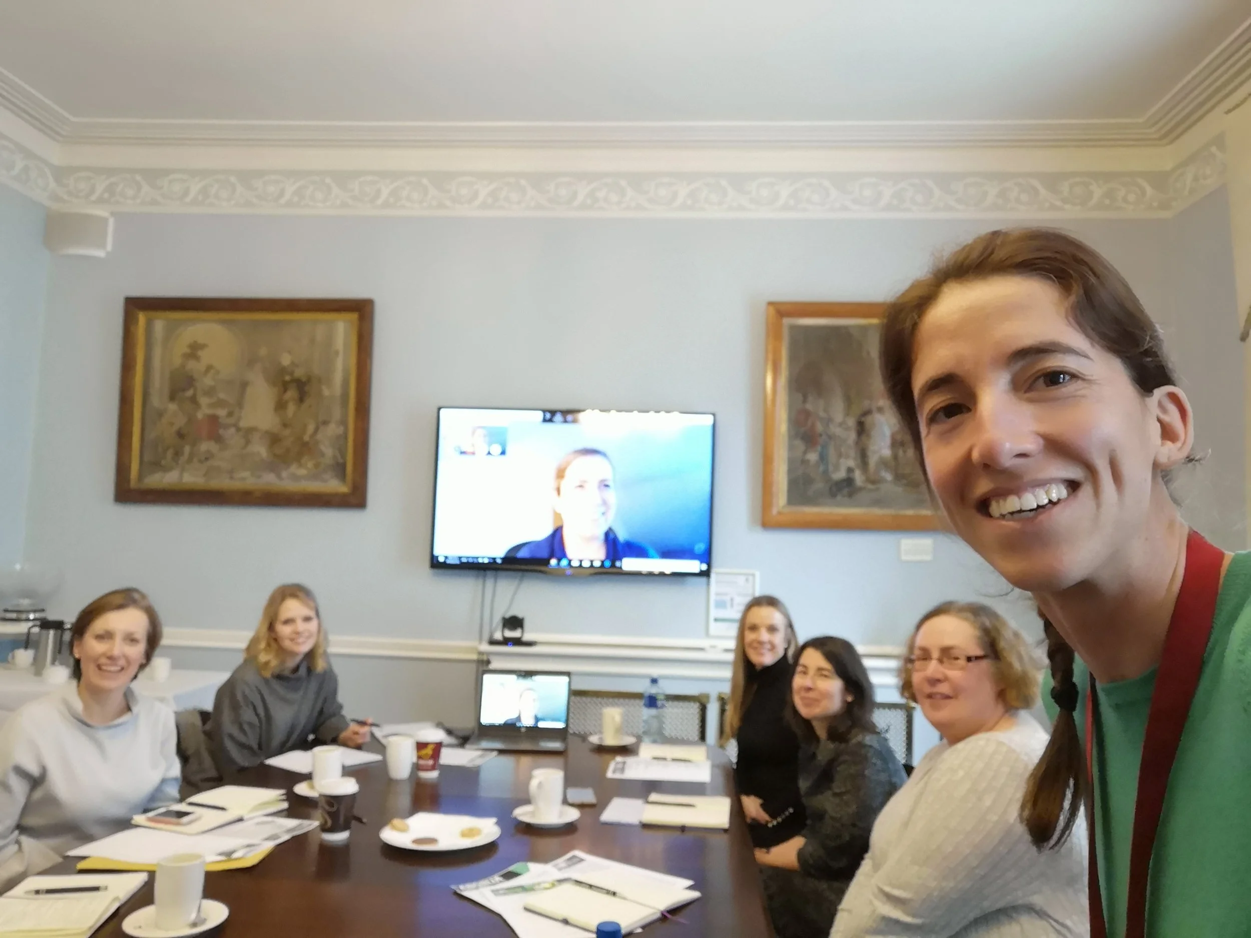 Chiara with the other participants at ‘Action Learning Set’ organized by the Aurora programme.