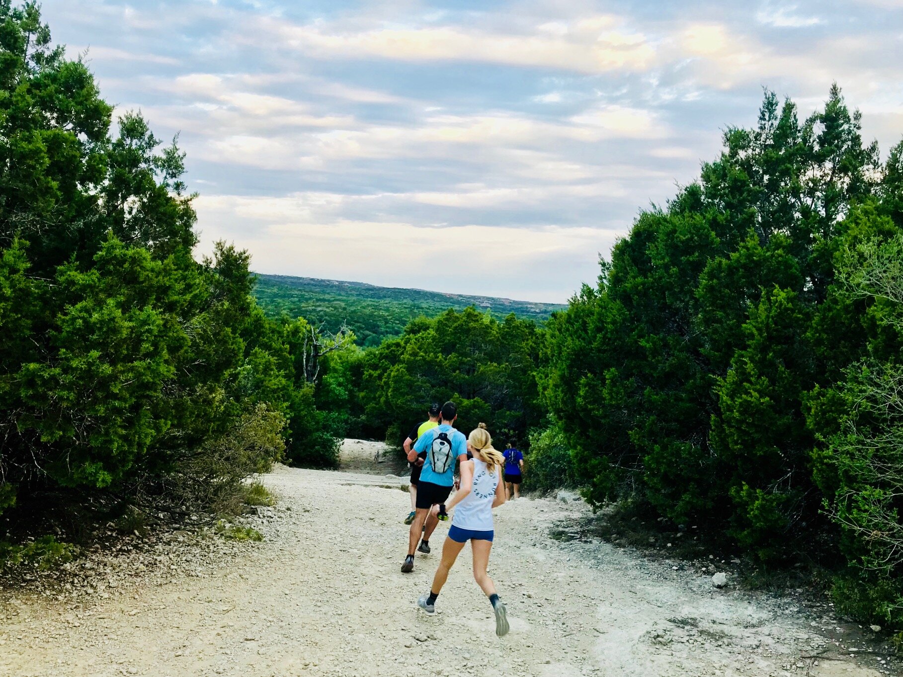 Running down Hill of Life