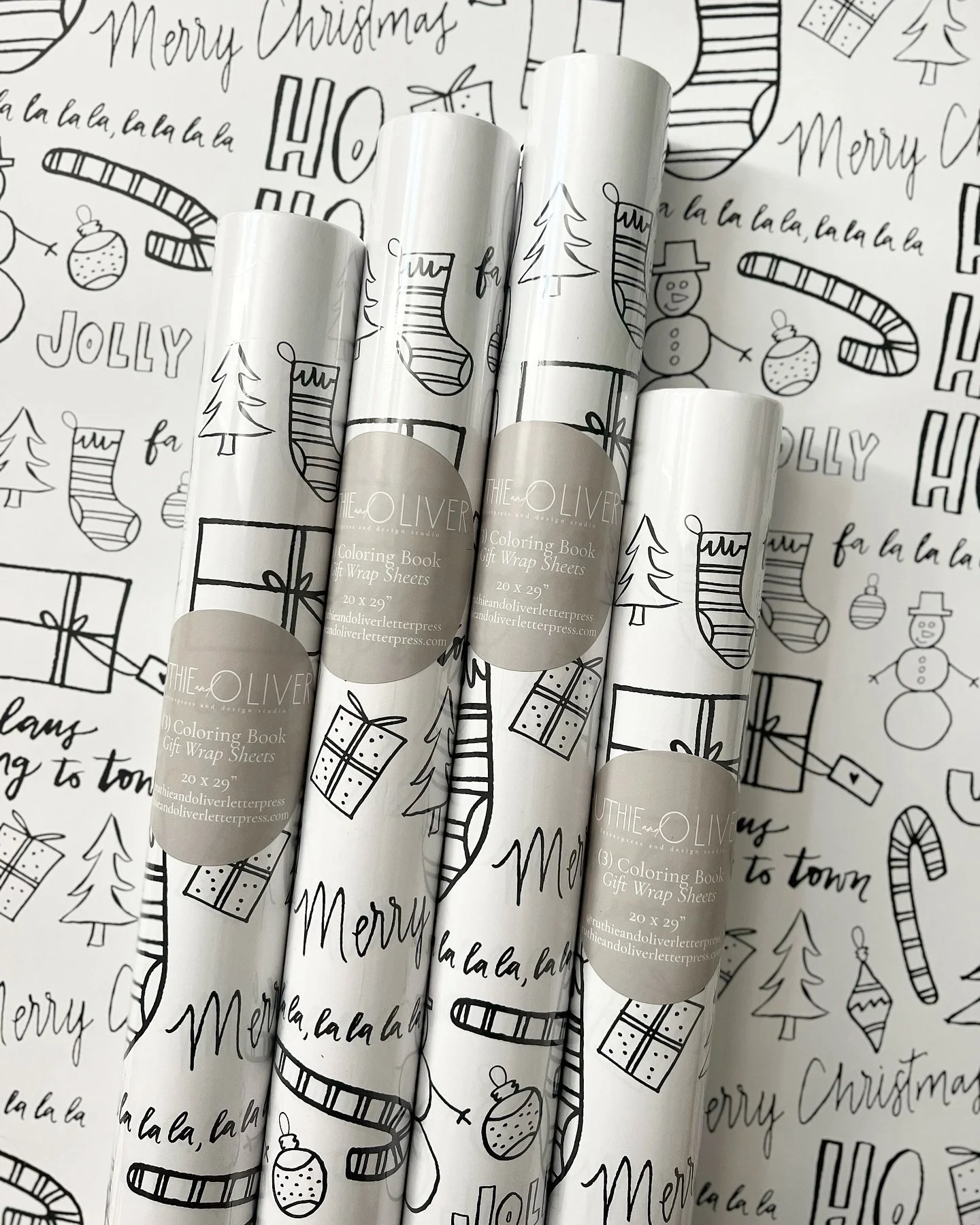 December is here ! Almost time to start wrapping those gifts 🎁 🎄🎅🏼🪩&hellip; I still have a few rolls left of my Coloring Book Paper, available @acehardwareofhendersonville ! Perfect holiday activity for the kiddos + doubles as a keepsake for the