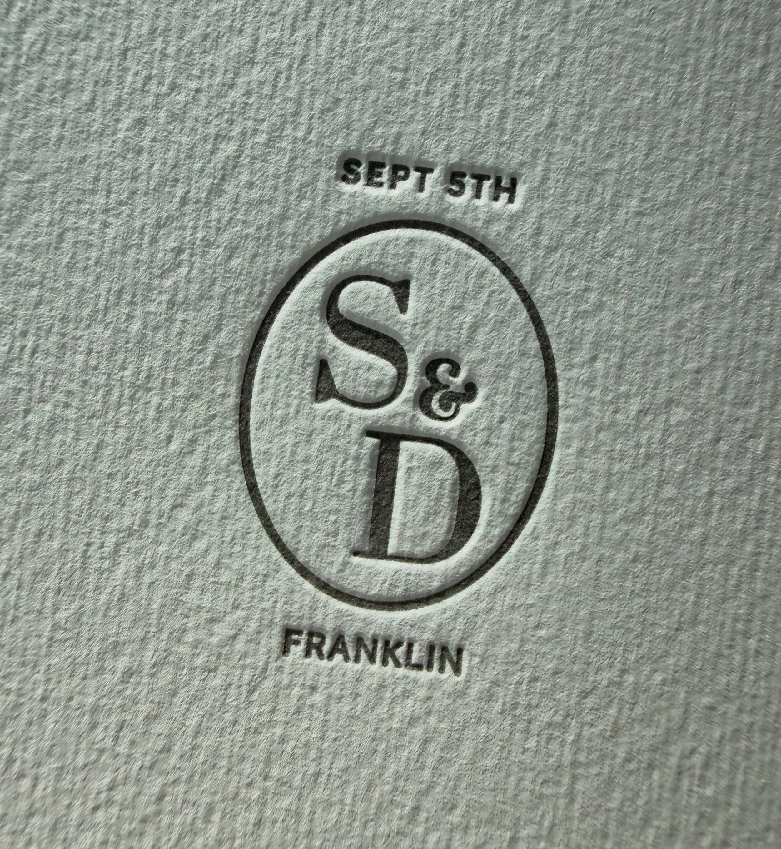 Letterpress on textured paper&hellip; in afternoon lighting 🤩👌🏼