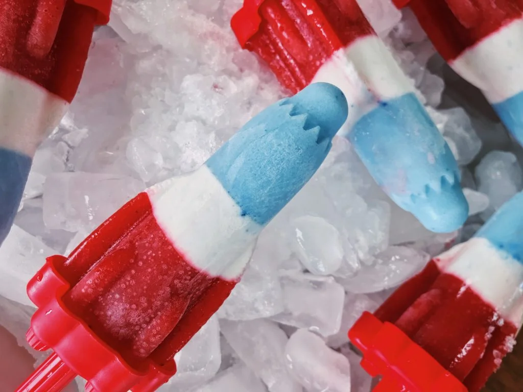 Close up of bomb pops