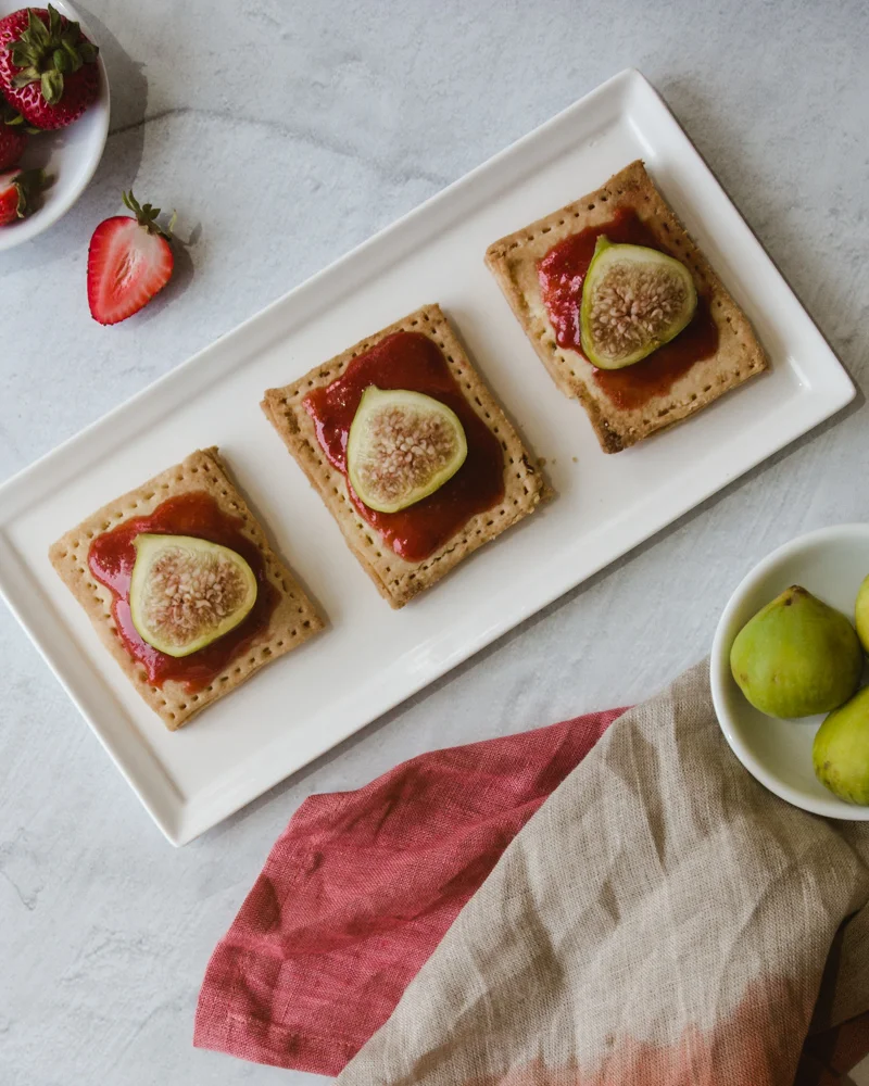 Easy Homemade Air Fryer Pop Tarts Recipe #piecrust #strawberry #flavors #ideas