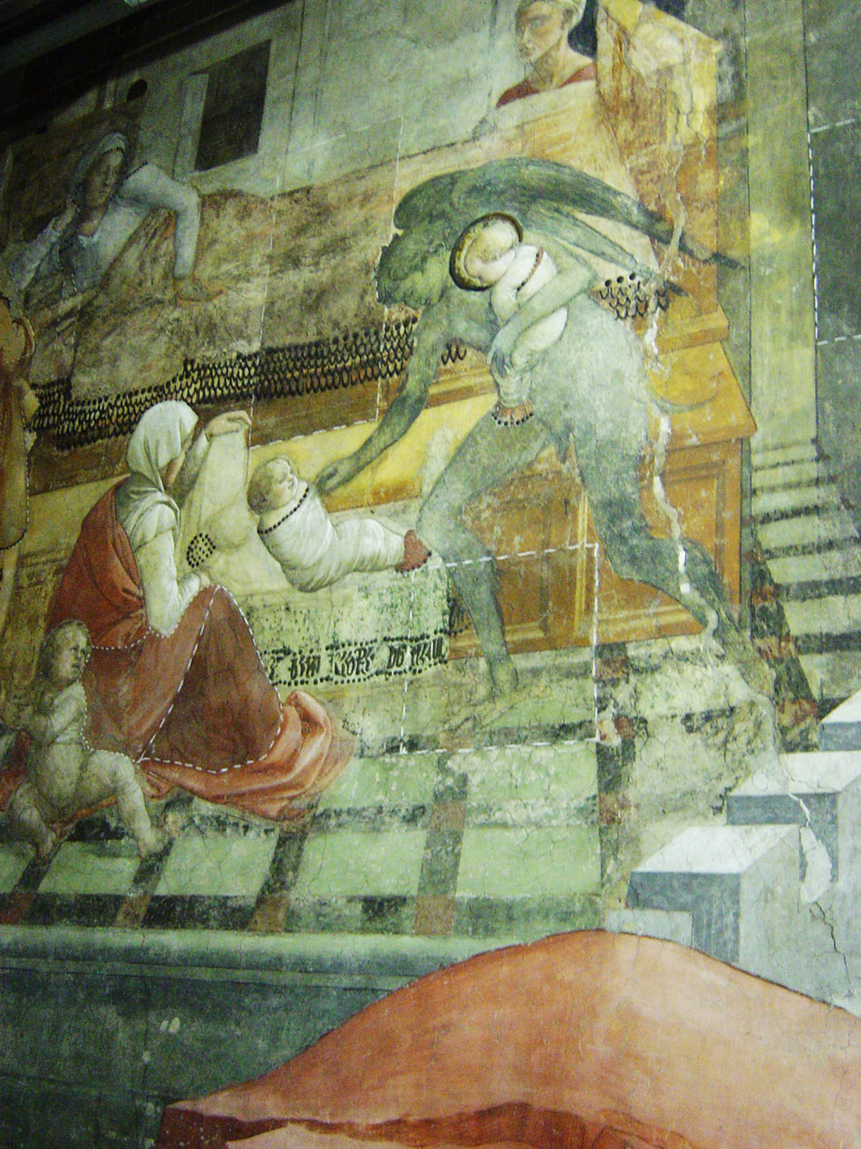 Prato, Duomo - Visit to restoratio of frescos of Filippo Lippi