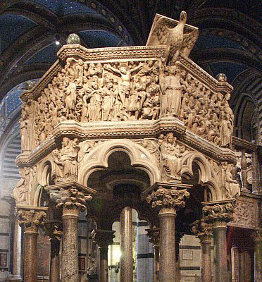 Siena,  Duomo pulpit